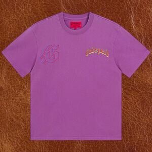 Men's Purple Short Sleeve Godspeed
